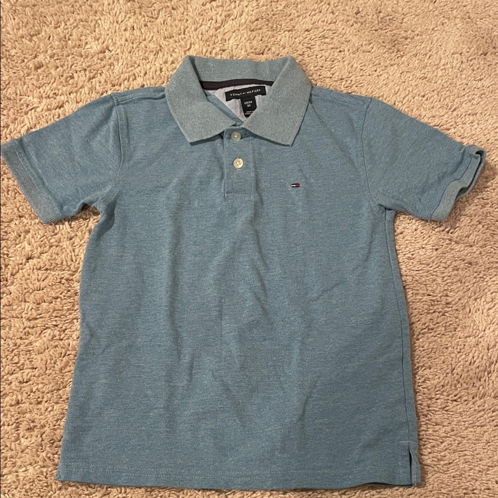 Tommy Hilfiger Kids Light Blue Polo